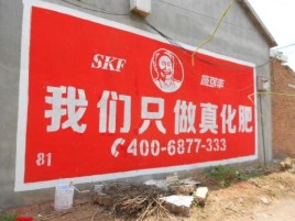 鲁山刷墙广告”蕴含了时代命题