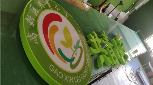 鲁山常见的发光字类型