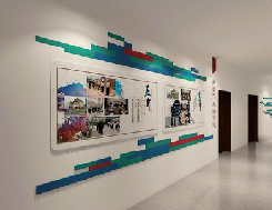 鲁山企业文化墙用什么材料好？