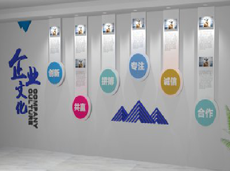 鲁山企业文化墙需要传递什么办公文化？